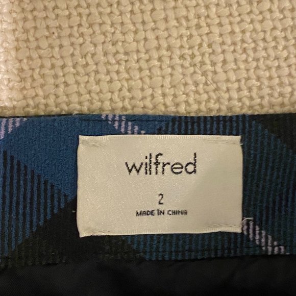 Wilfred plaid skirt - size 2 (not same pattern as cover photo) - Picture 4 of 4